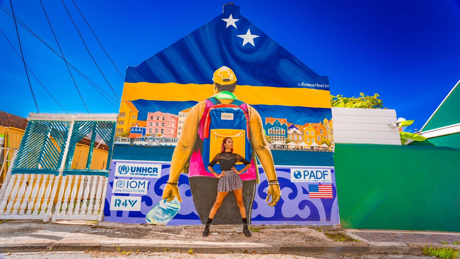 16. Backpacker Mural - Image 4