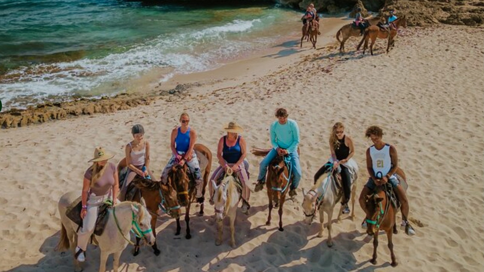 Natural Pool Horseback Ride - De Palm Tours - Image 3