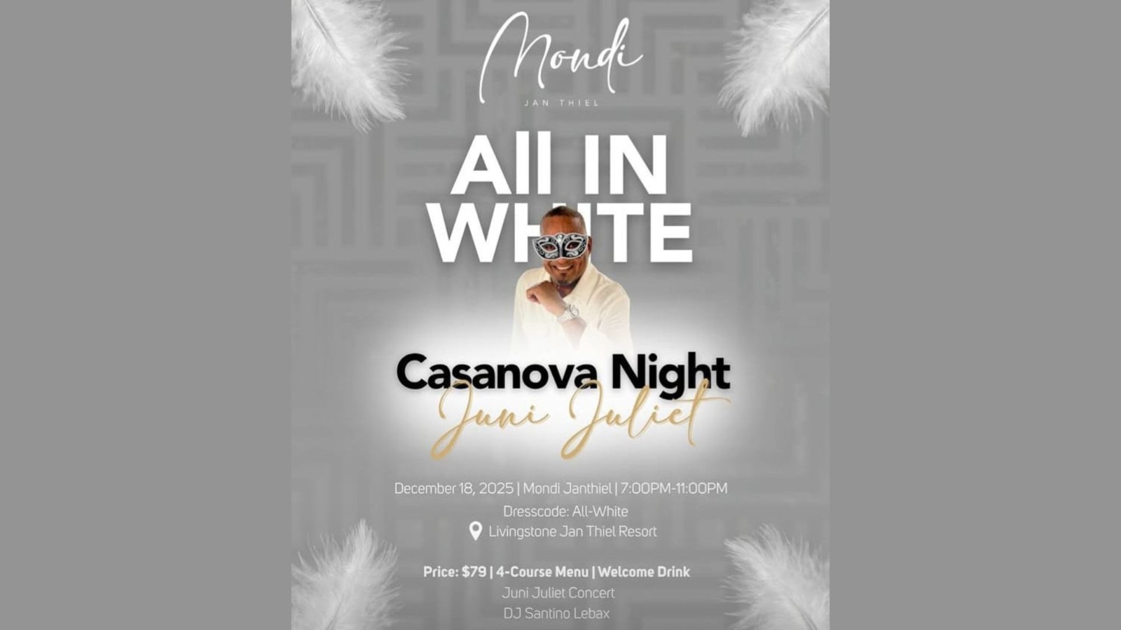 All in White: Casanova Night - Image 1