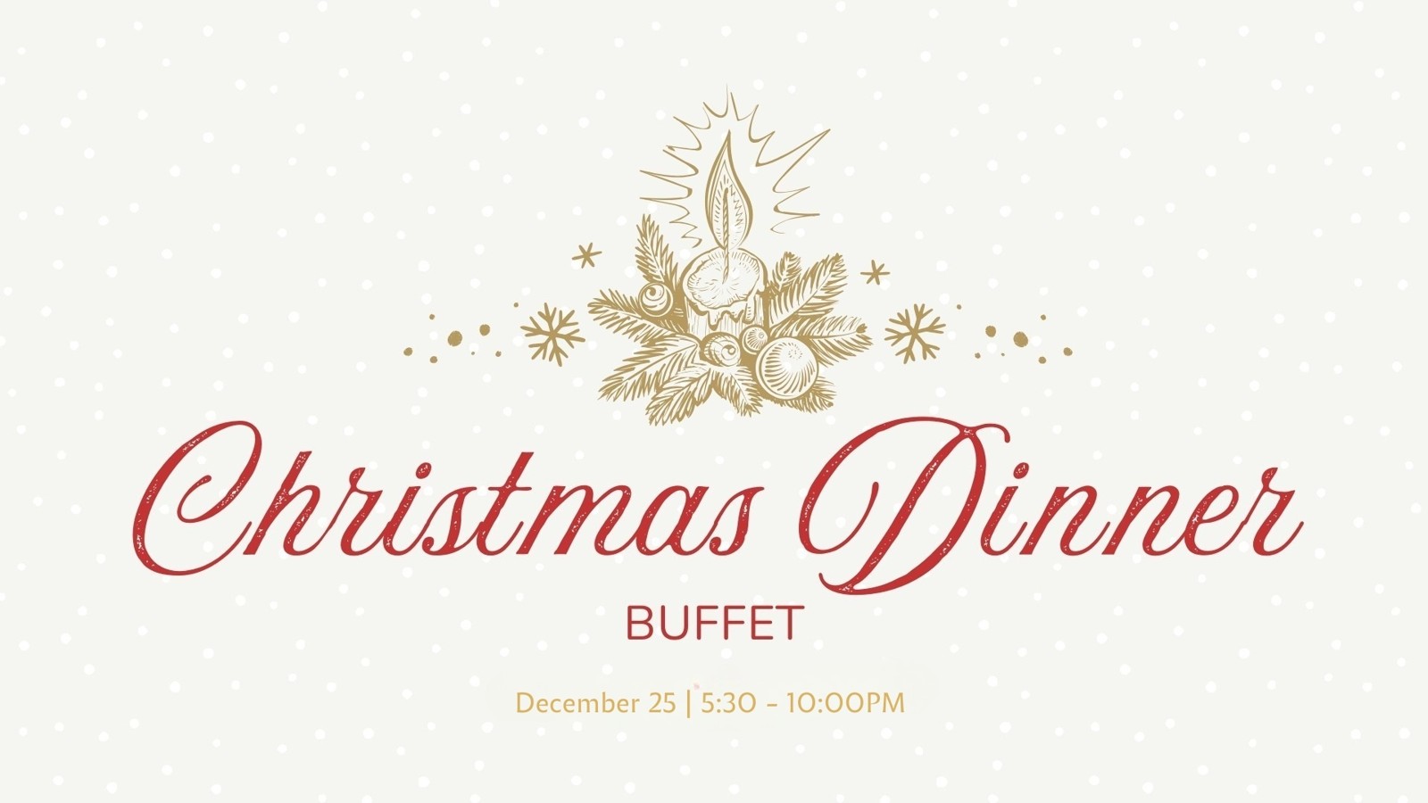 Christmas Day Buffet - Image 1