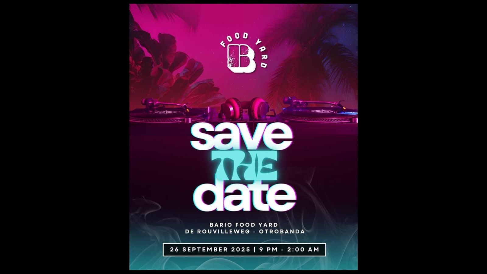 Save the Date! Bario Food Yard - Image 1
