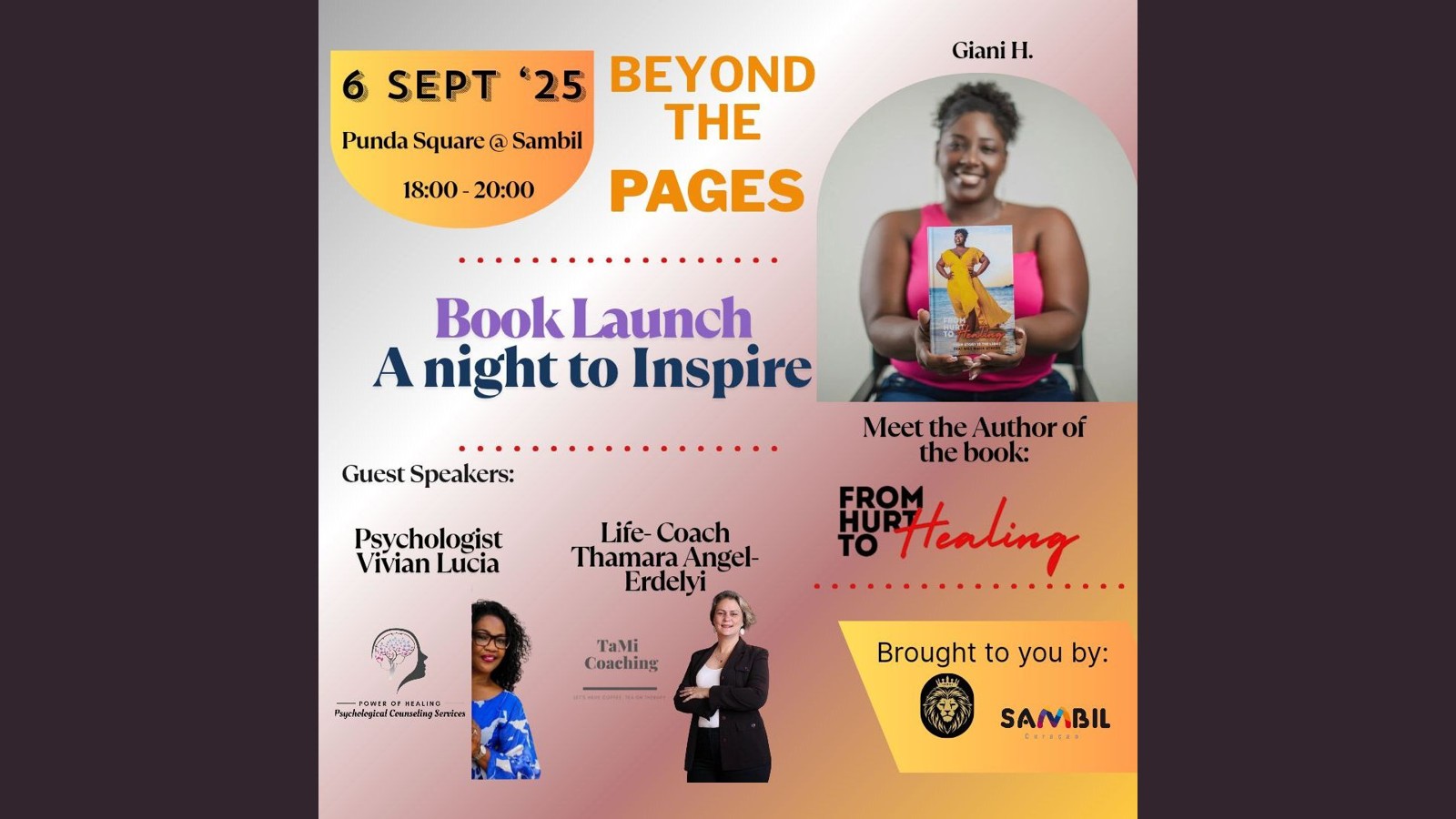 Book Launch & Inspiration Night - Image 1