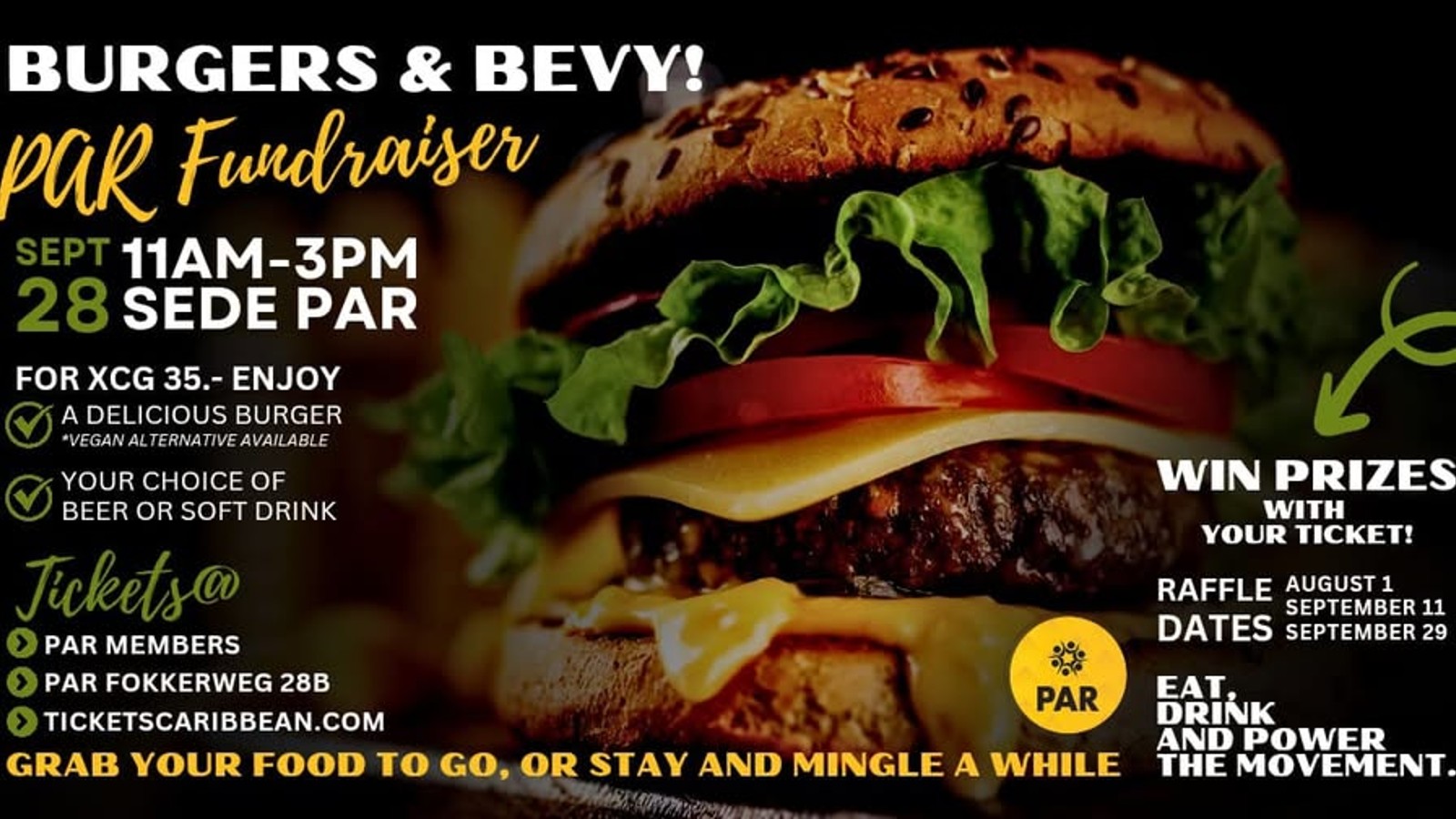 Burgers & Bevy! at Sede PAR - Image 1