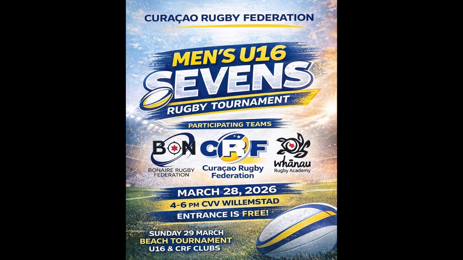 Men’s U16 Sevens Rugby Tournament - Image 1