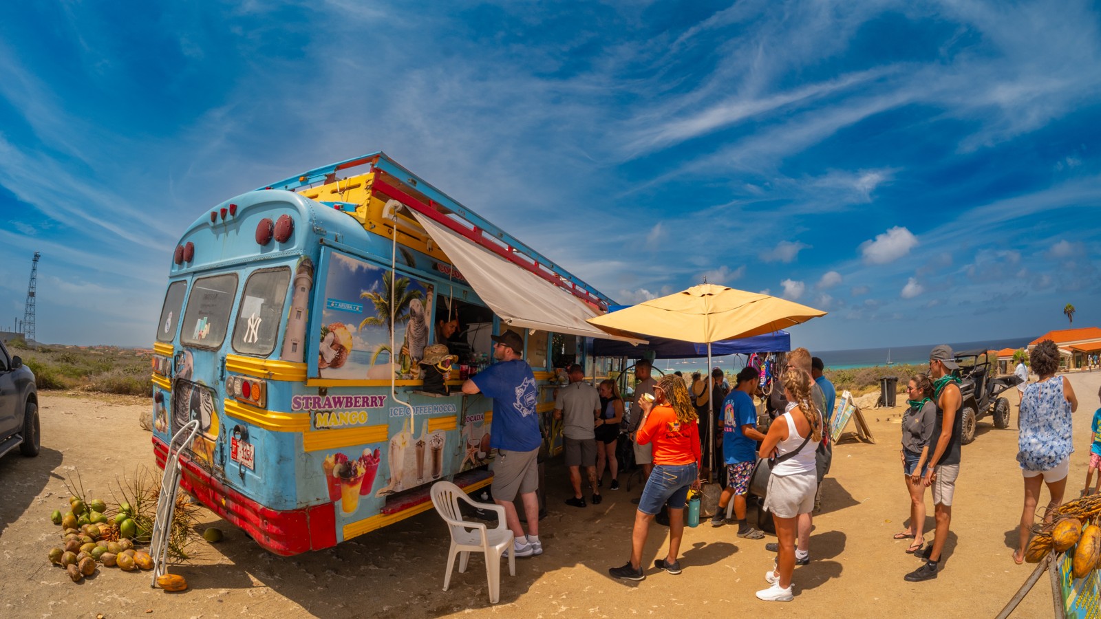 California Lighthouse Coffee Bus - Image 1