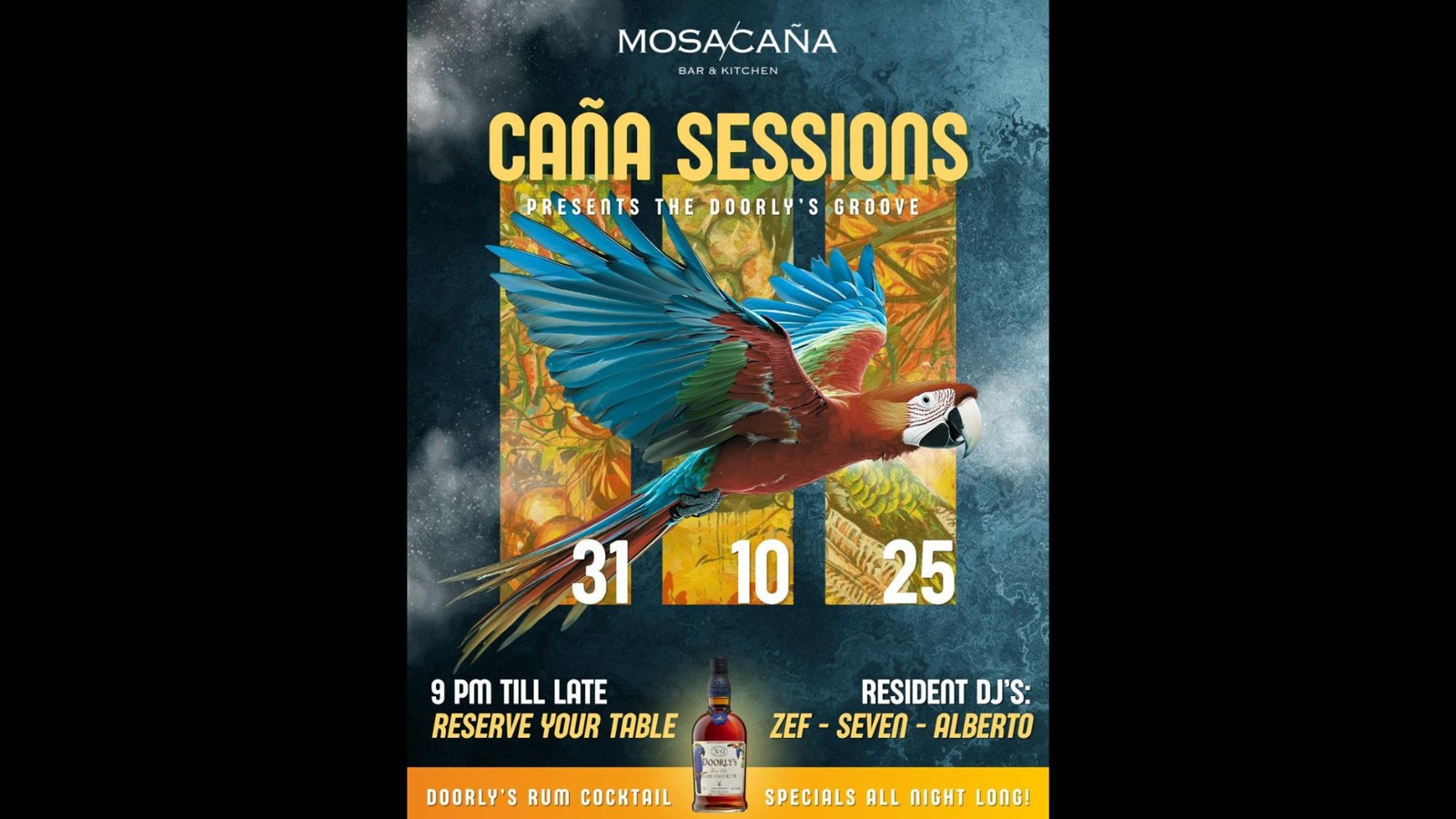 Caña Sessions – MosaCaña Bar & Kitchen - Image 1