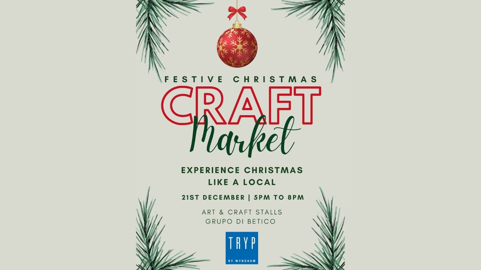 Festive Christmas Craft Market - Image 1