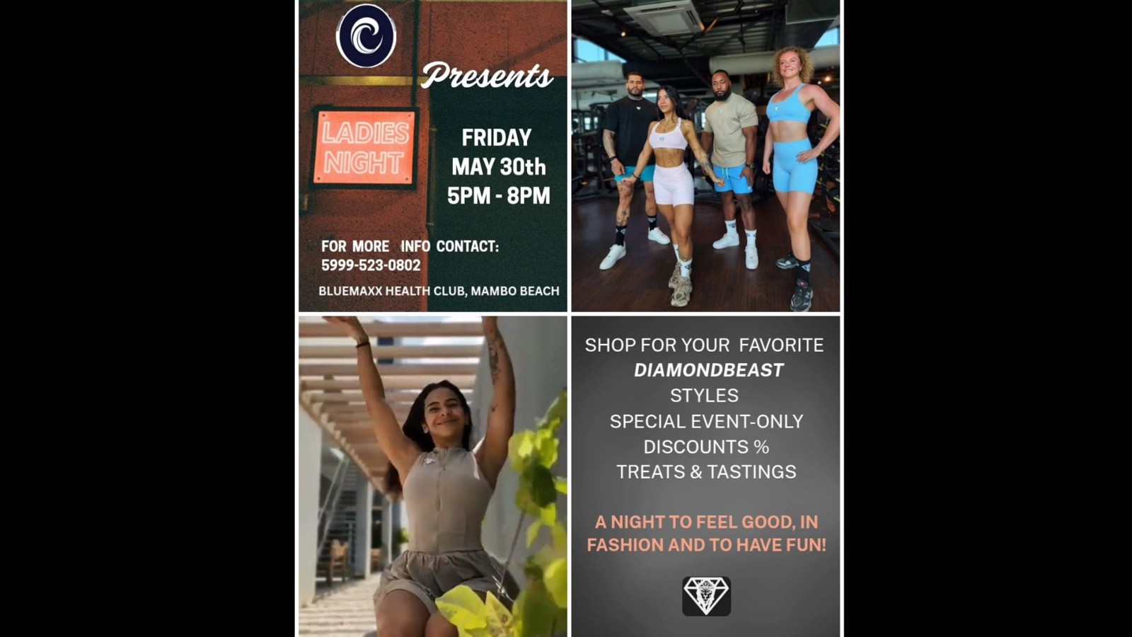 ๐ HAPPENING NOW: LADIES NIGHT at Bluemaxx Health Club! ๐ - Image 1