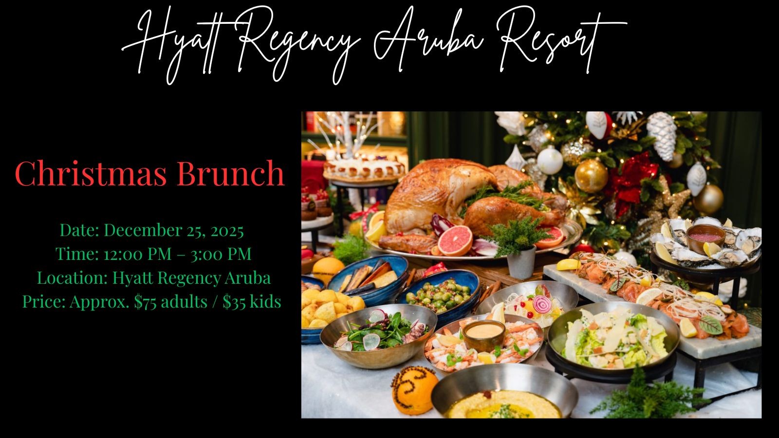 Christmas Brunch – Hyatt Regency - Image 1