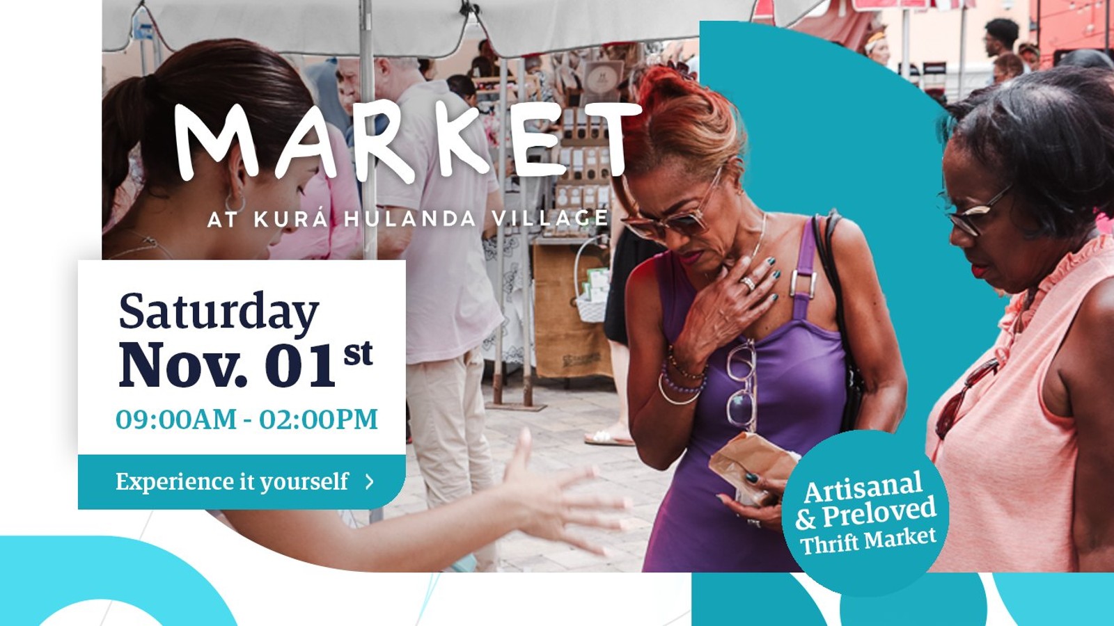 Market at Kurá Hulanda Village - Image 1