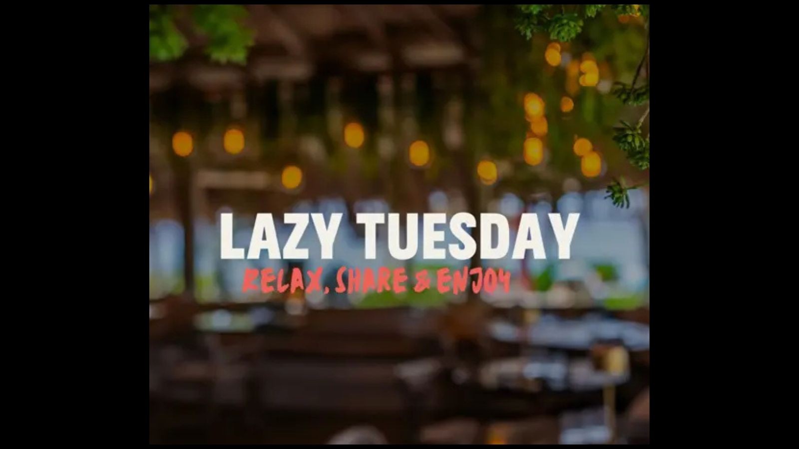 “Lazy Tuesday” is in full swing! - Image 1