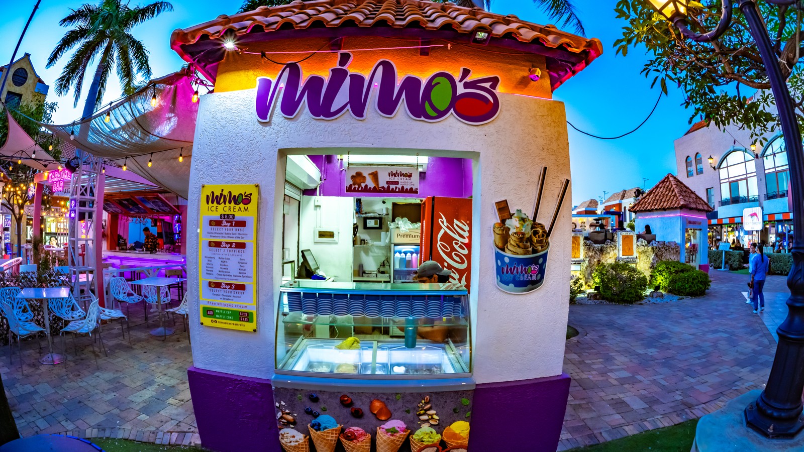 Mimo's Ice Cream Rolls