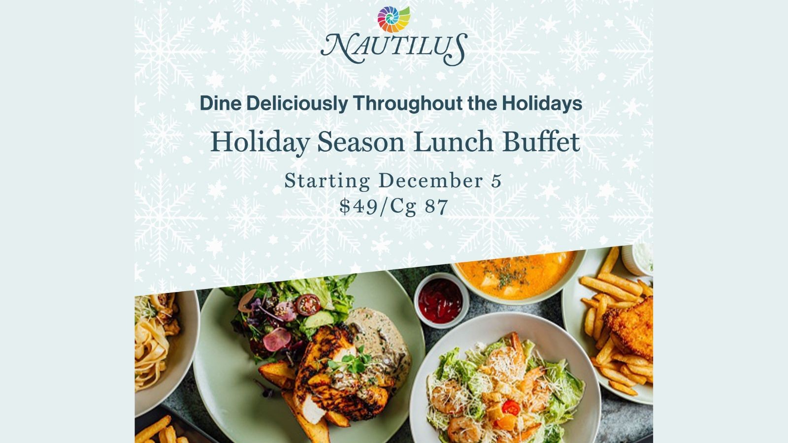 Holiday Season Lunch Buffet - Image 1