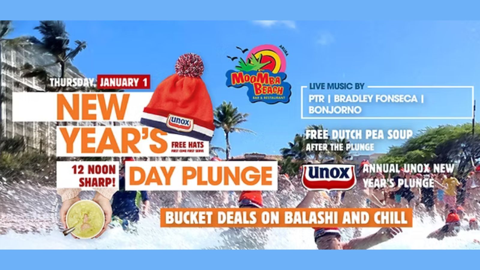 New Year's Dive – MooMba Beach - Image 1