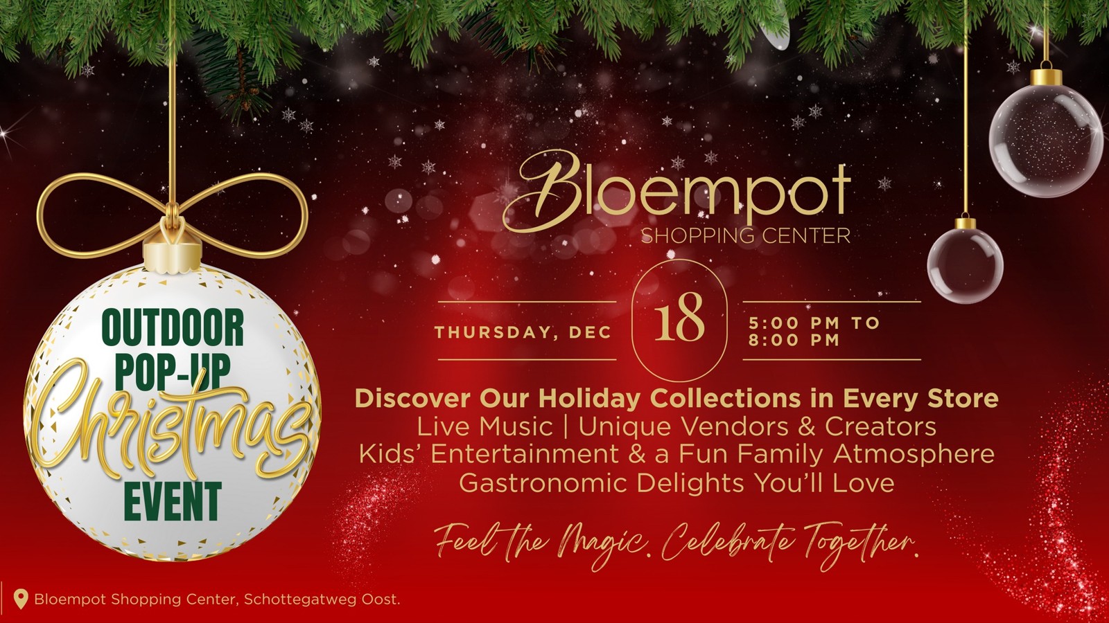 Outdoor Pop-Up Christmas at Bloempot - Image 1