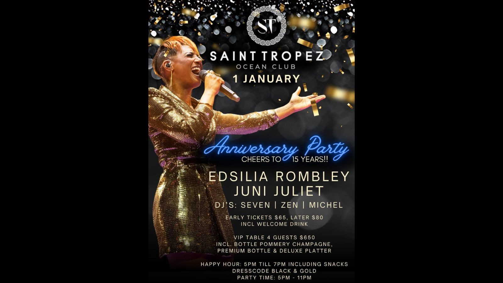 Saint Tropez 15 Year Anniversary Party - Image 1