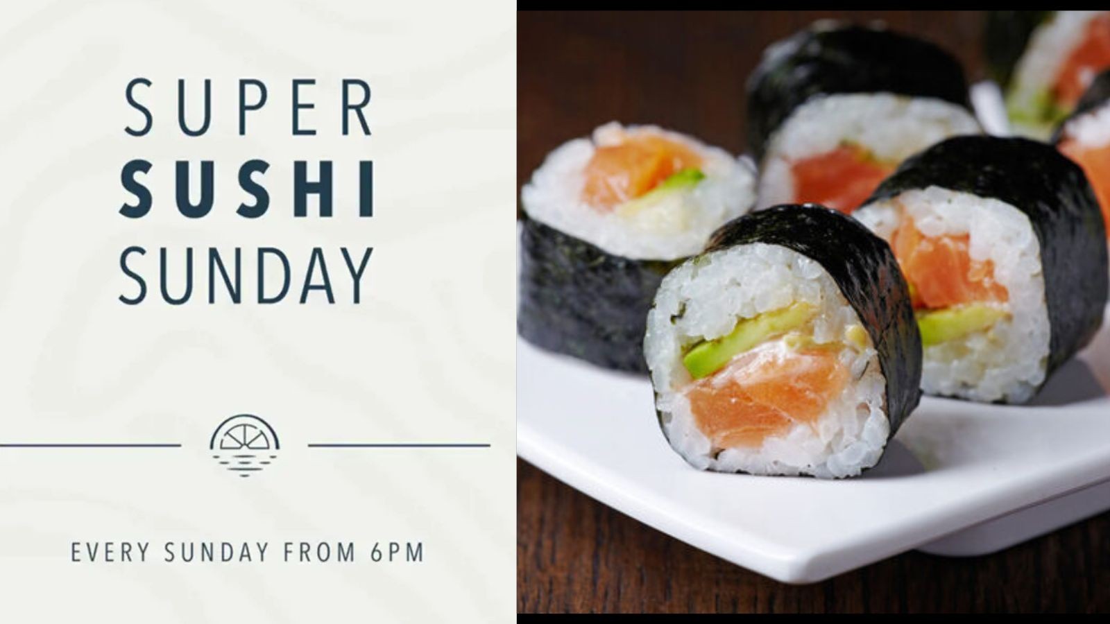 Super Sushi Sunday at The Lemon Beach - Image 1