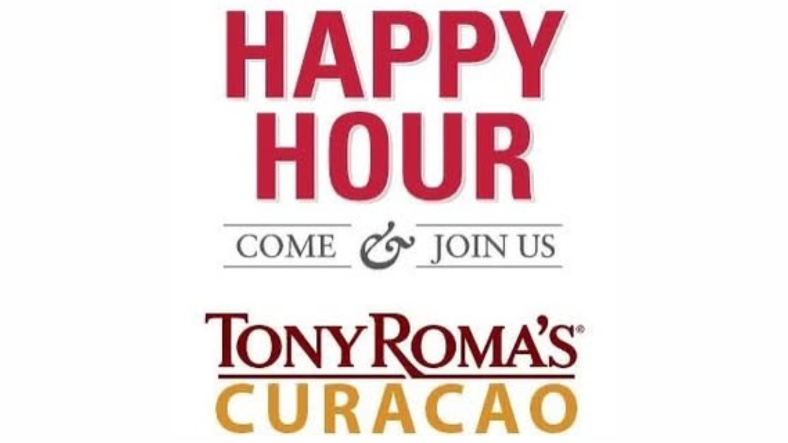 HAPPY HOUR - Tony Roma's