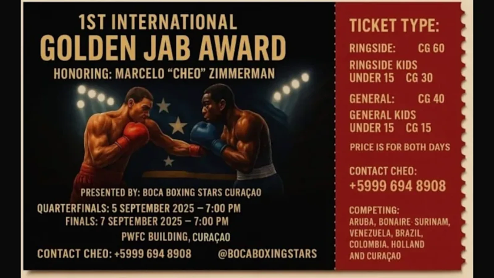 Golden Gloves & Belts - Image 1